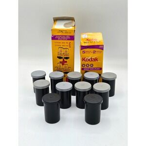 11 Kodak Gold 200‎ & Bright Sun & Flash 35mm Film  - Expired (9-24, 2-36 exp)